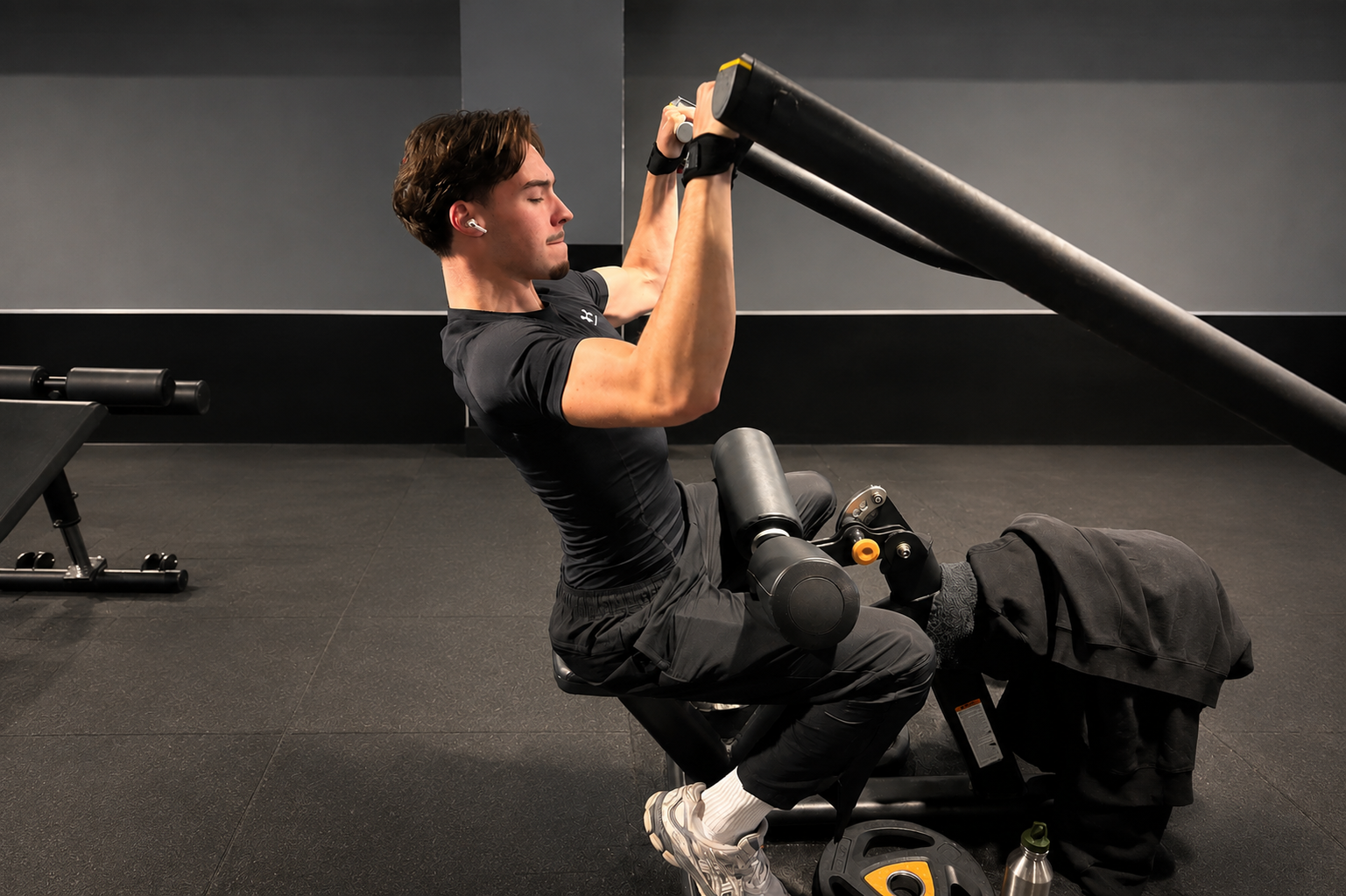 Sporter in de gym