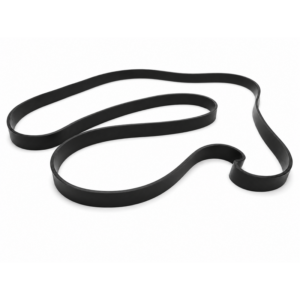 Resistance bands voor warming-up en krachttraining — zwart TPE